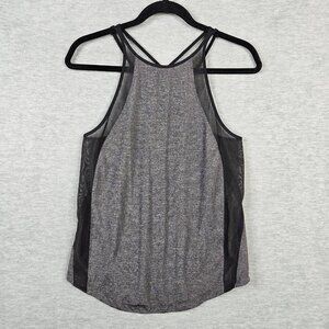 Lululemon Run Off Route High Neck Mesh Tank Top Size 4